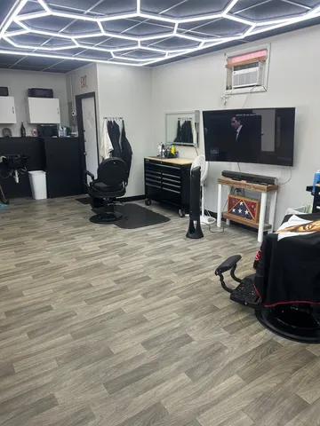 a room with furniture and a flat screen tv