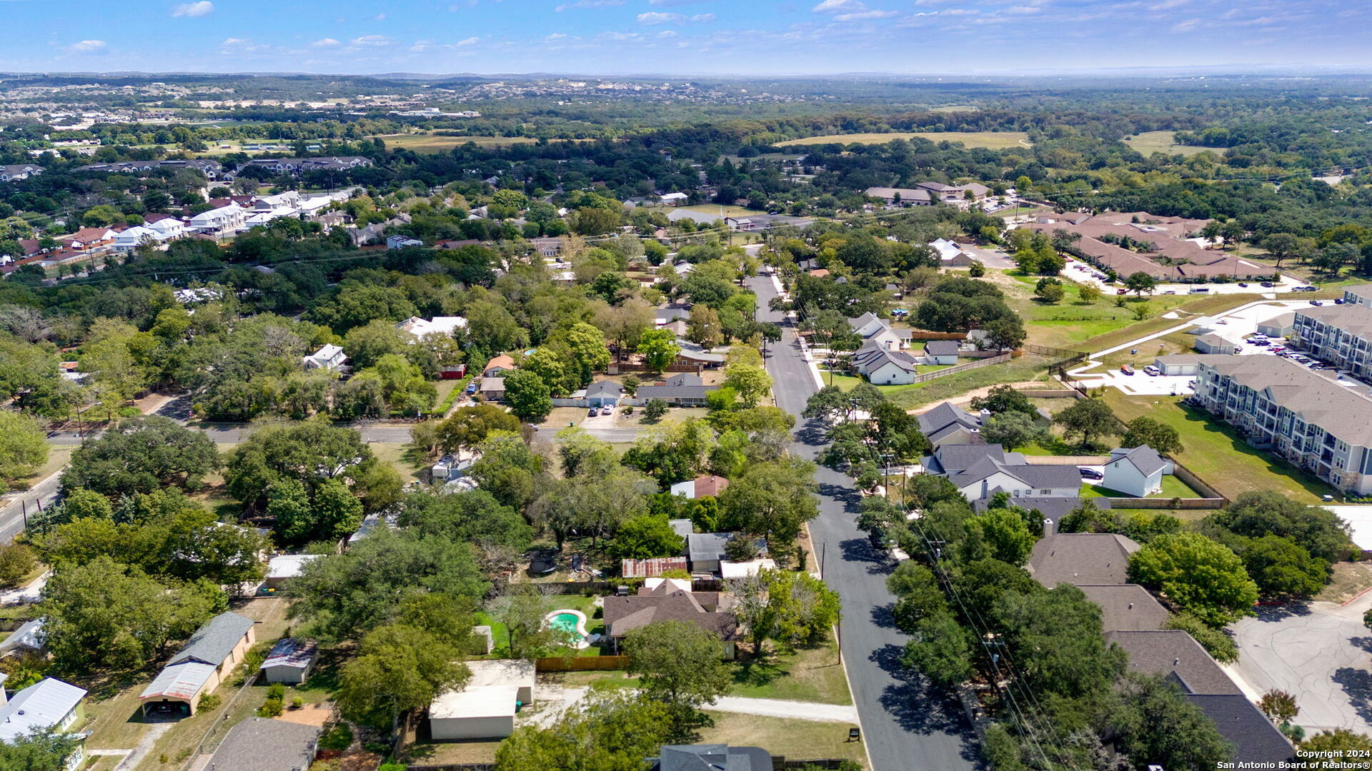 410 East Bandera Road Boerne, TX 78006 - Photo 15 of 17 an aerial view of multiple house