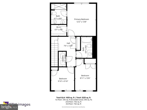 a picture of a floor plan