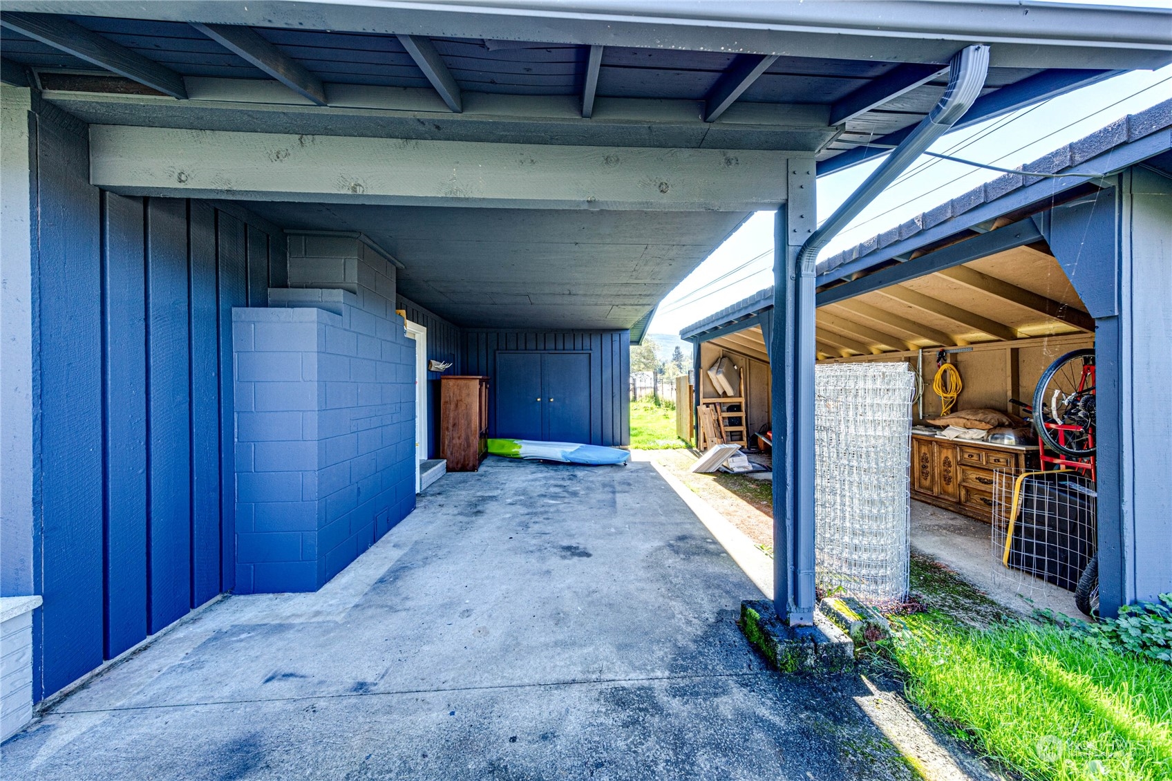 283 Schmitt Road Port Angeles, WA 98363 - Photo 22 of 40 a view of a porch of a house