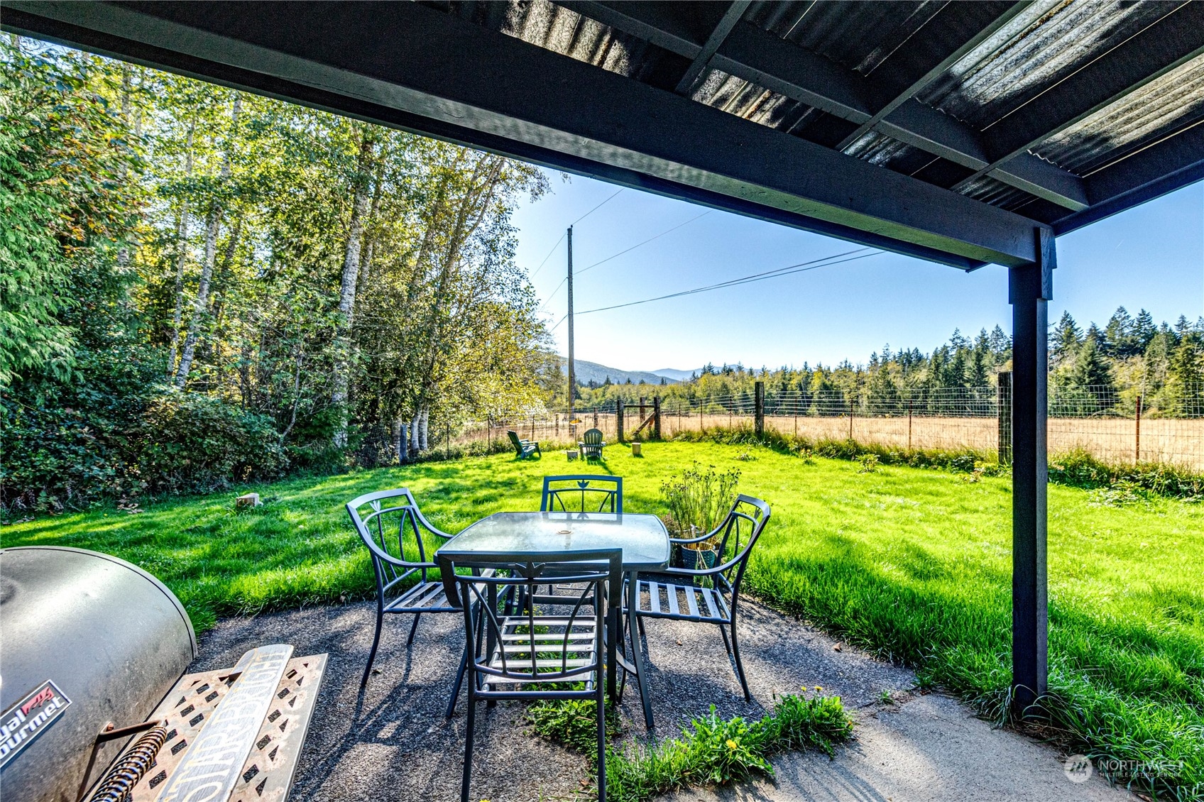 283 Schmitt Road Port Angeles, WA 98363 - Photo 26 of 40 a view of yard with patio