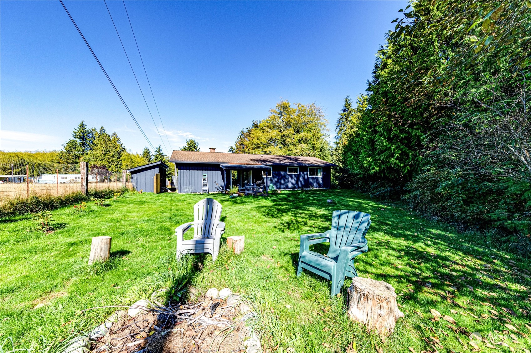 283 Schmitt Road Port Angeles, WA 98363 - Photo 31 of 40 a front view of a house with a yard