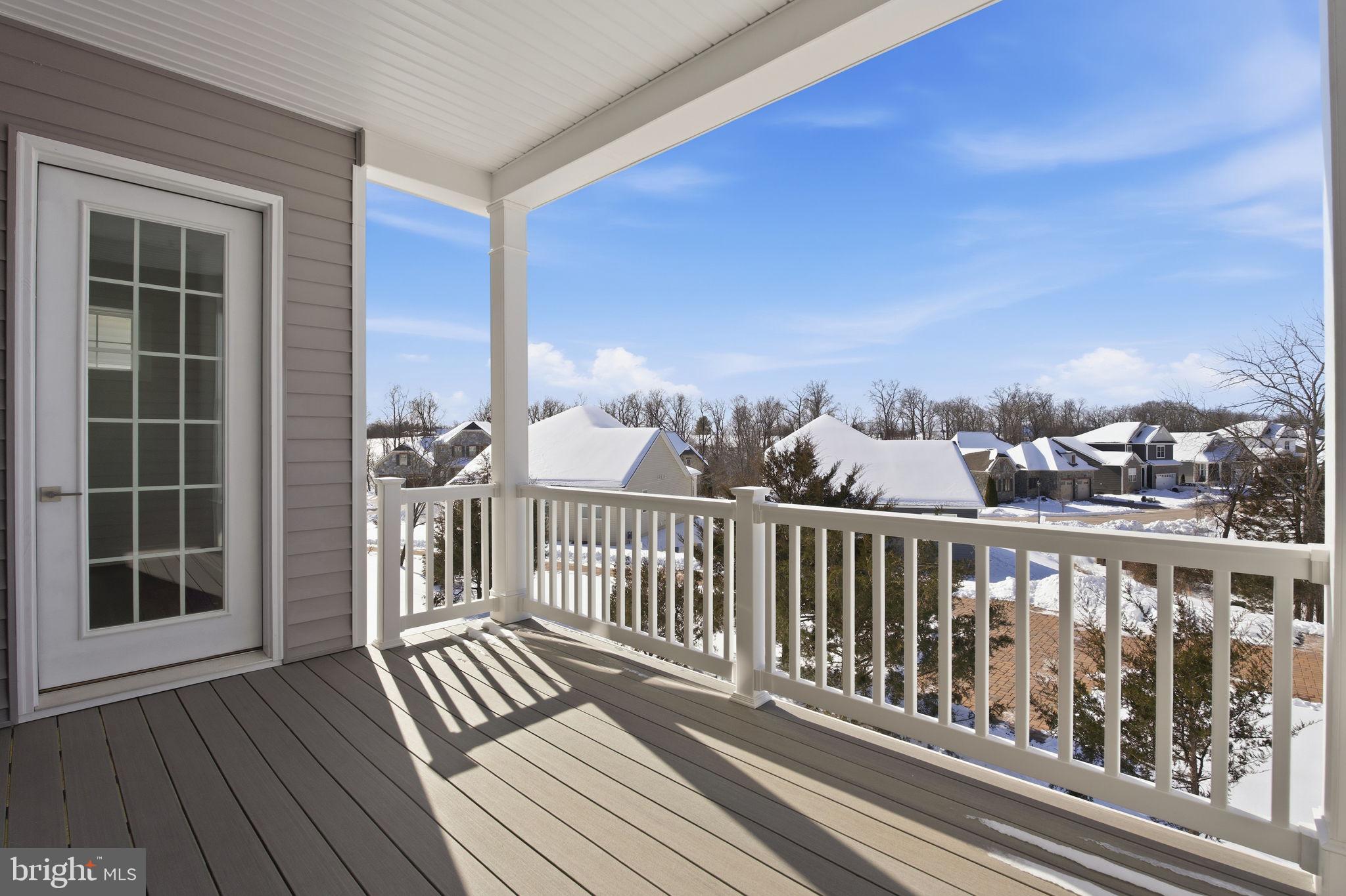 124 Bridge Valley Road Gettysburg, PA 17325 - Photo 33 of 34 a view of a balcony with wooden floor