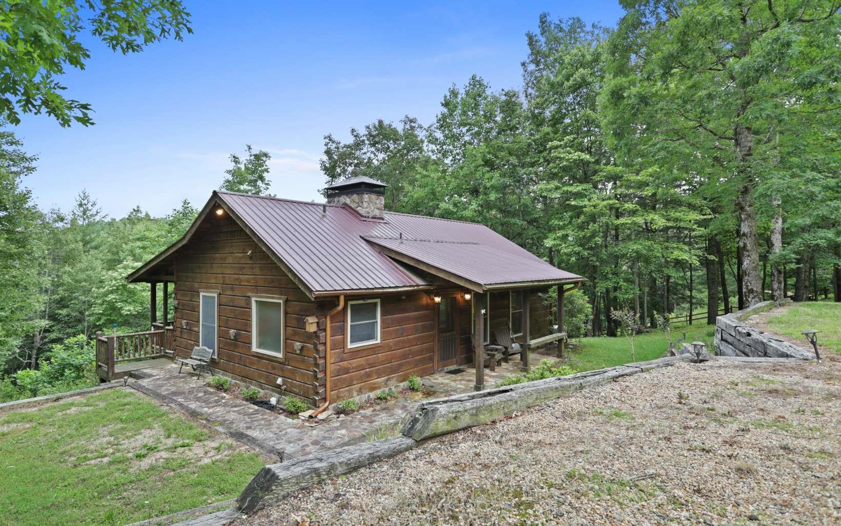 142 Abercrombie Road Suches, GA 30572 - Photo 29 of 29 a house with trees in the background