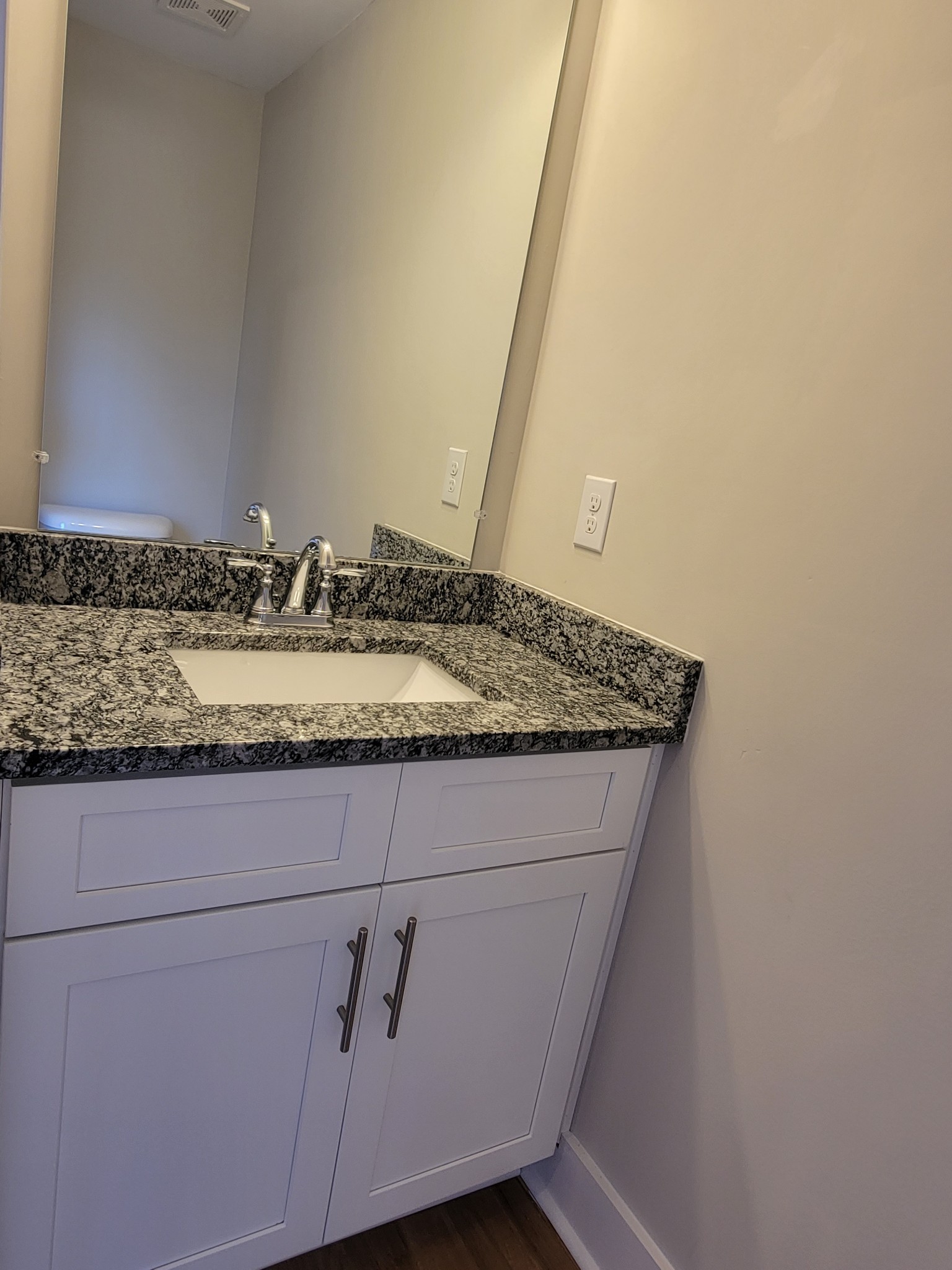 4011 Angelica Ct Spring Hill Spring Hill, TN 37174 - Photo 6 of 15 a bathroom with a granite countertop sink and a mirror