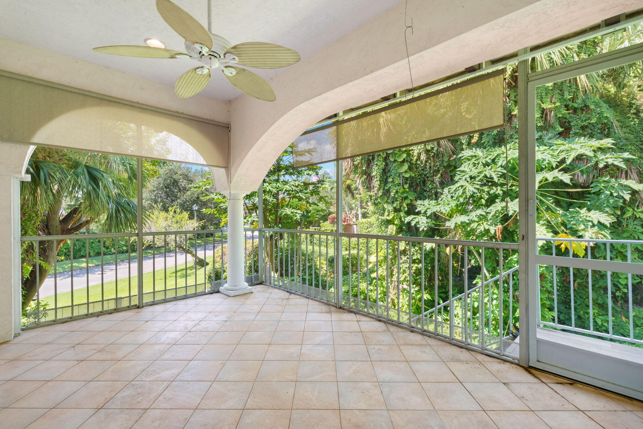 6 Castle Hill Way Sewall's Point, FL 34996 - Photo 17 of 31 a view of a porch with a garden