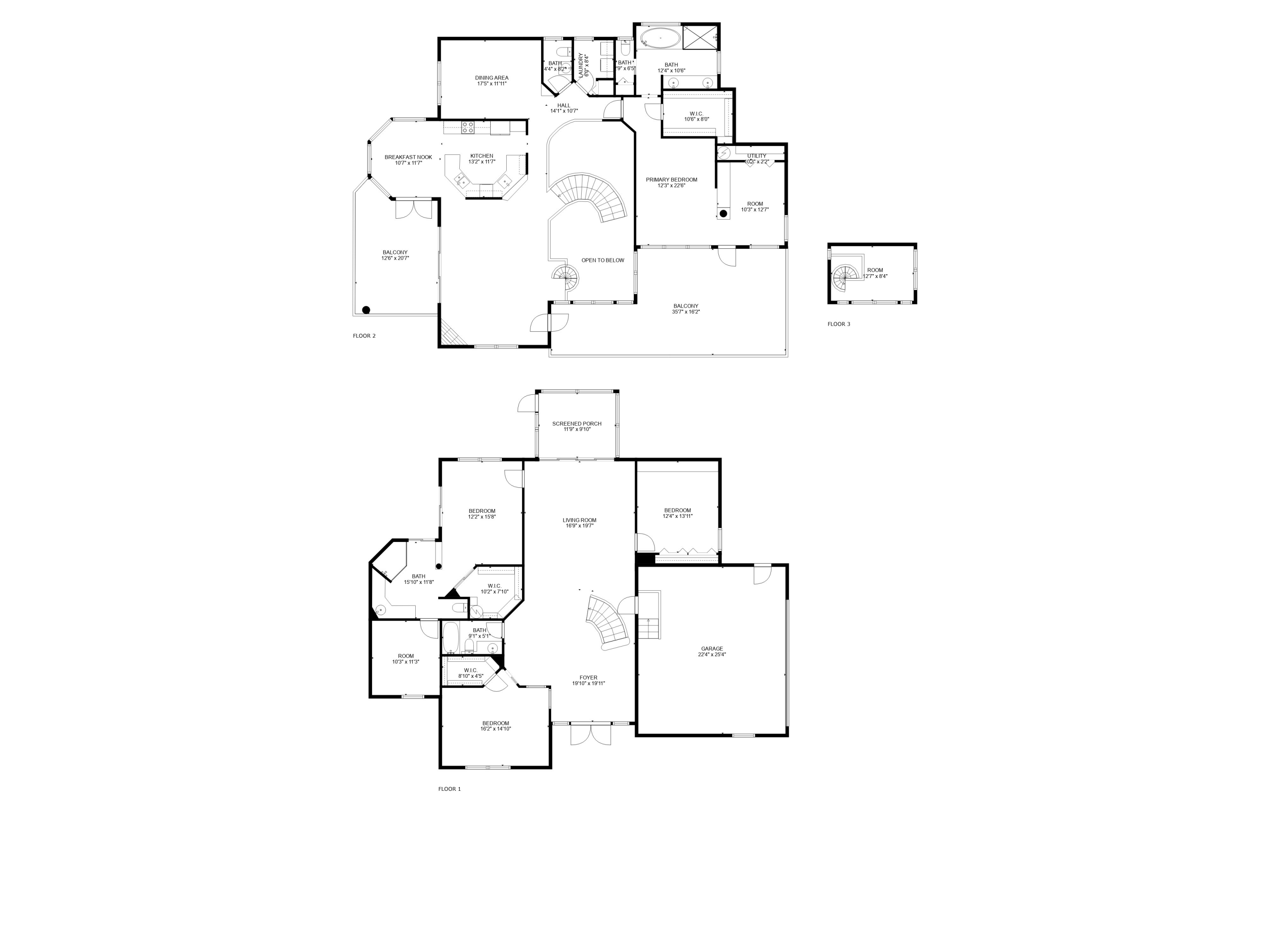6 Castle Hill Way Sewall's Point, FL 34996 - Photo 31 of 31 a picture of floor plan