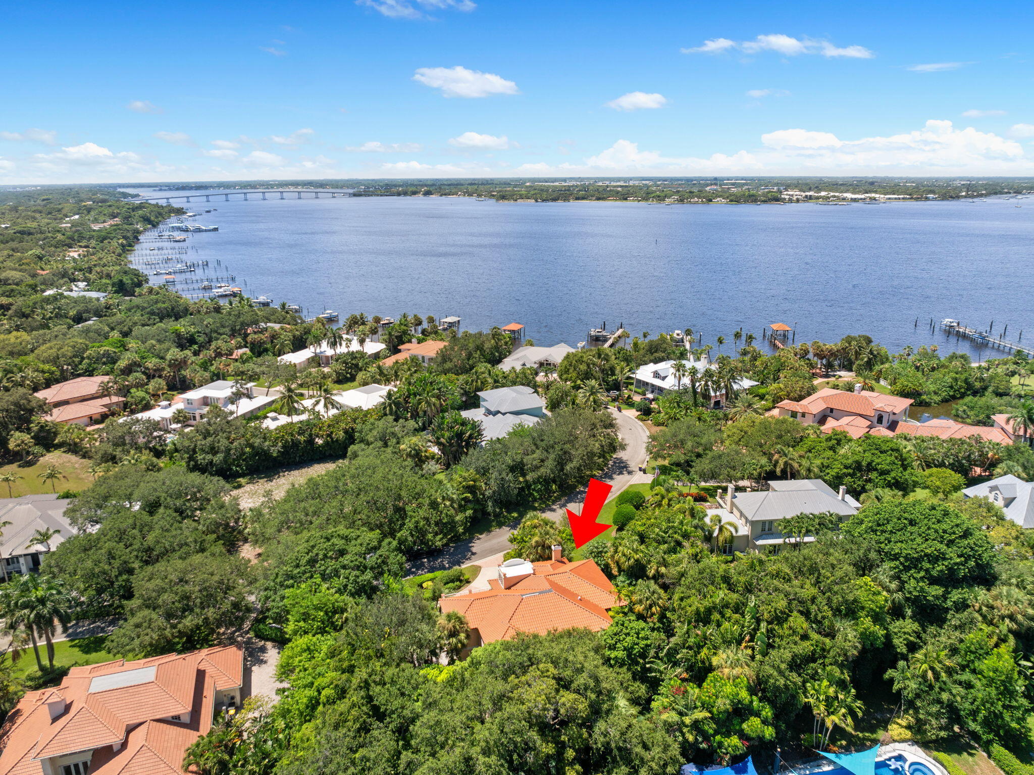 6 Castle Hill Way Sewall's Point, FL 34996 - Photo 7 of 31 a view of a lake