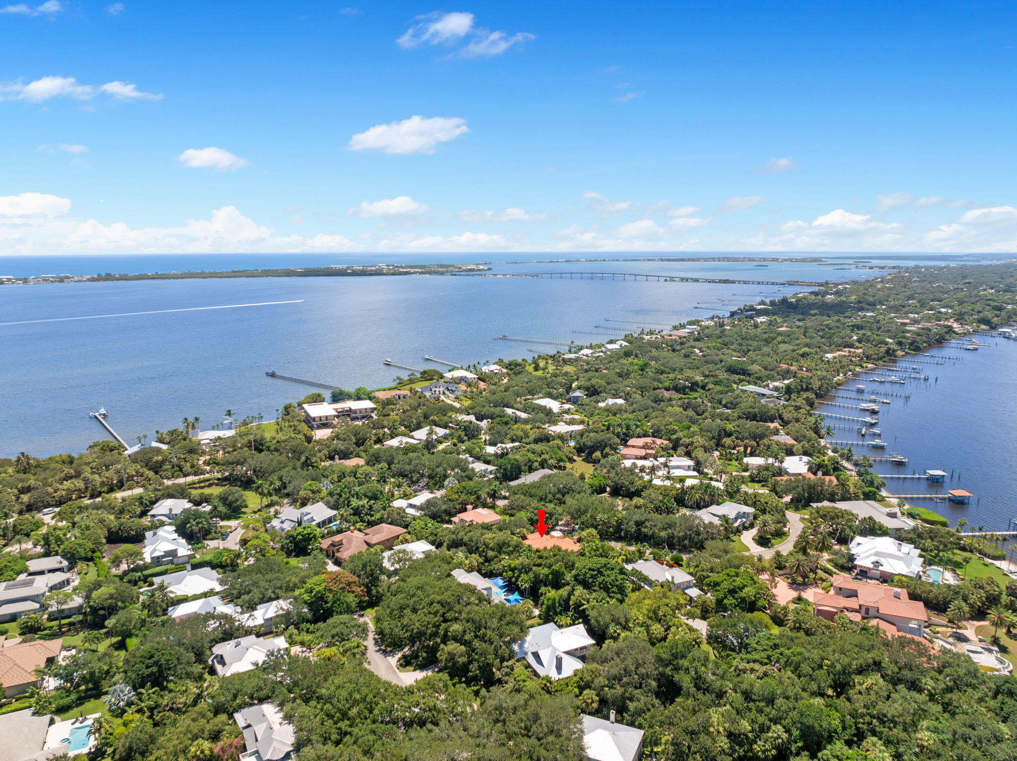 6 Castle Hill Way Sewall's Point, FL 34996 - Photo 8 of 31 a view of a city with ocean