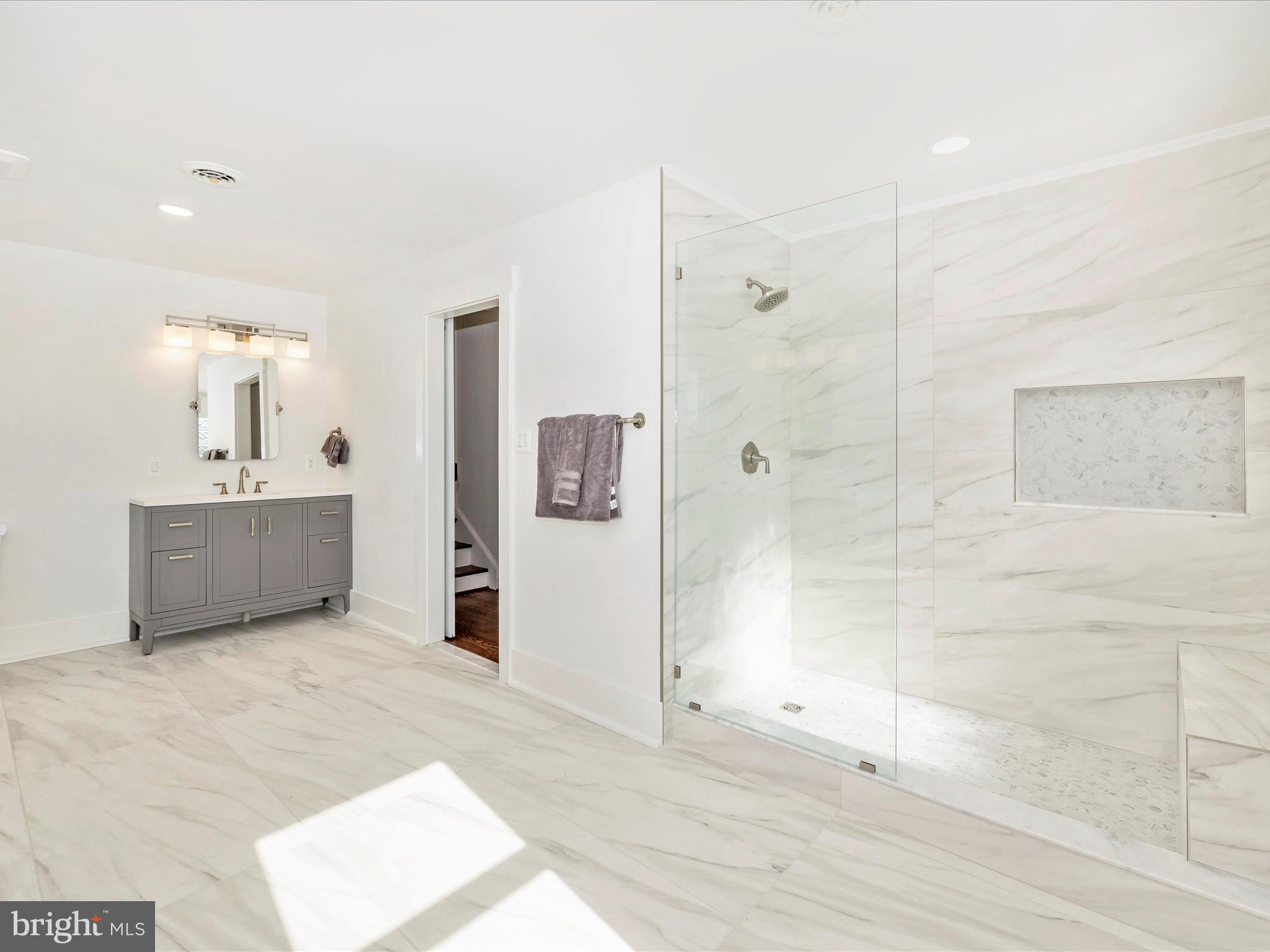 11516 Weller Road Monrovia, MD 21770 - Photo 31 of 56 Luxurious primary en suite w/ custom marble shower