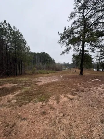 a view of lake with mountain