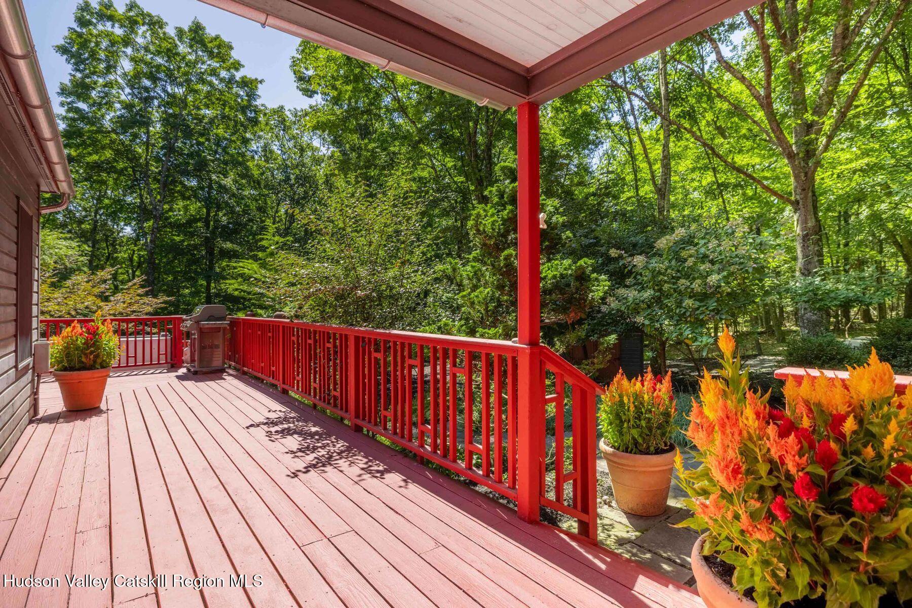 125 Johnson Hill Road Kingston, NY 12401 - Photo 24 of 34 Spacious Wraparound Deck