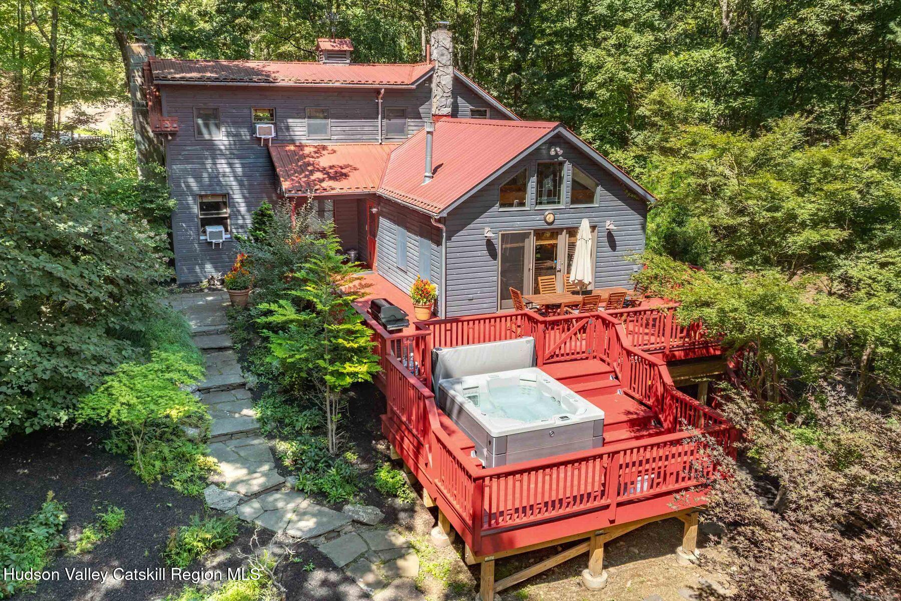 125 Johnson Hill Road Kingston, NY 12401 - Photo 27 of 34 Aeriel View of Property and Grounds