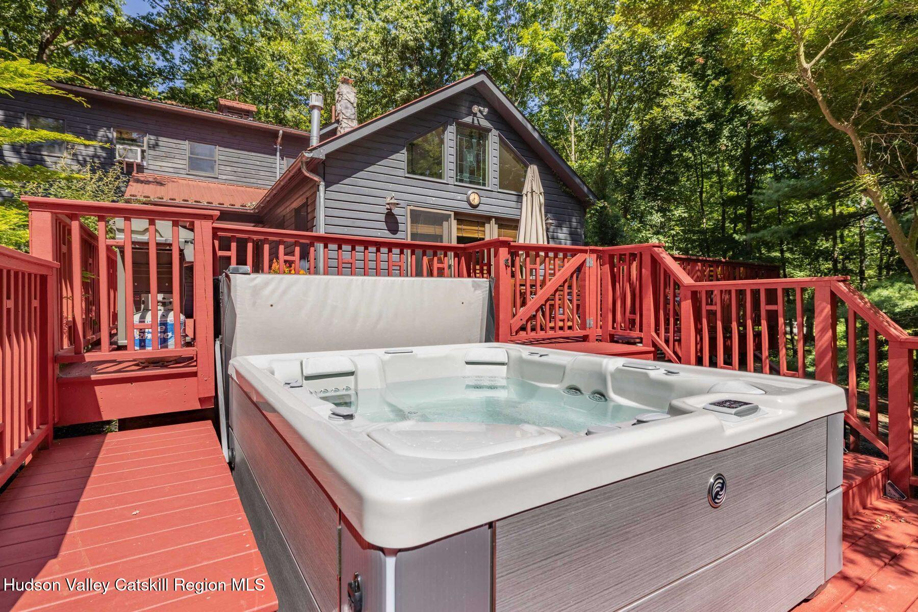 125 Johnson Hill Road Kingston, NY 12401 - Photo 28 of 34 Six-person Spa on Deck