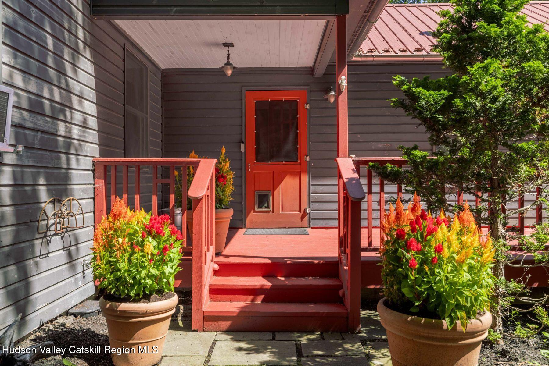 125 Johnson Hill Road Kingston, NY 12401 - Photo 4 of 34 Covered Entry with Bluestone Walkway