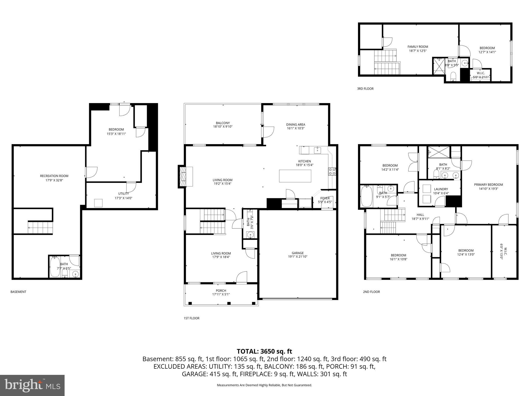 2540 River Rdg Trail Ellicott City, MD 21043 - Photo 66 of 70 Full Floor Plan