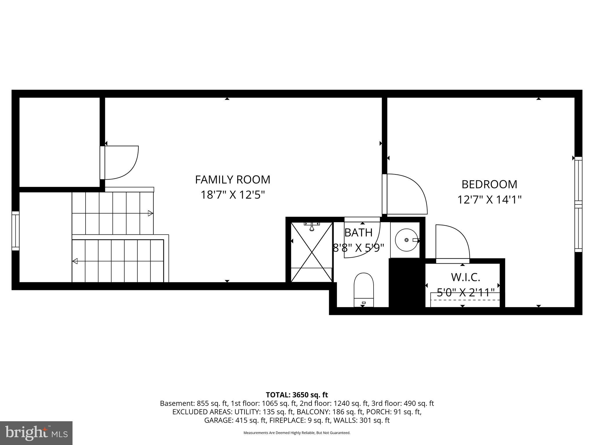 2540 River Rdg Trail Ellicott City, MD 21043 - Photo 69 of 70 Upper Level 3rd Floor Plan