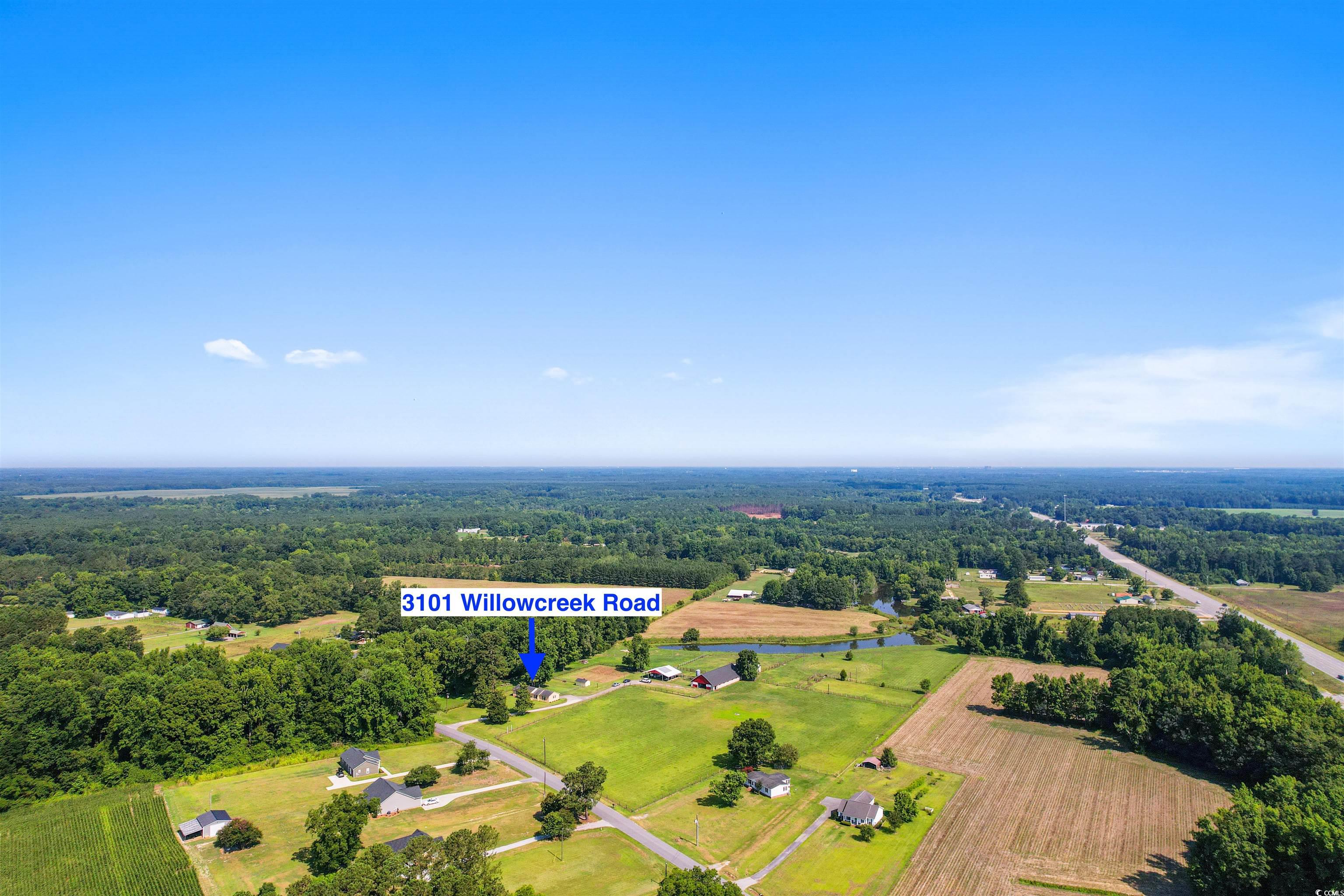 3101 Willow Creek Road Florence, SC 29505 - Photo 39 of 39 Aerial view featuring a rural view