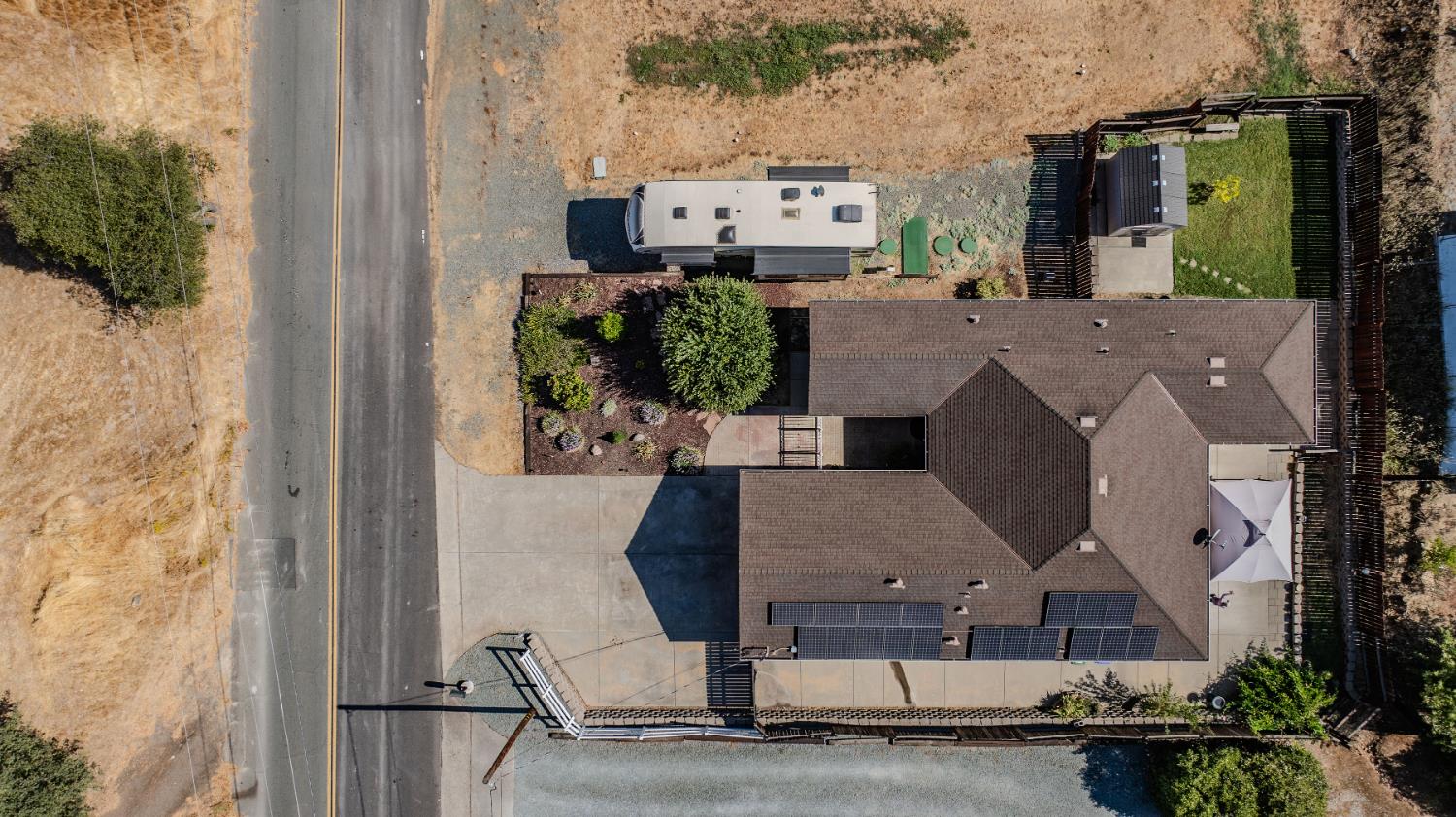 3109 Dunn Road Valley Springs, CA 95252 - Photo 15 of 62 an aerial view of a house with outdoor space and parking