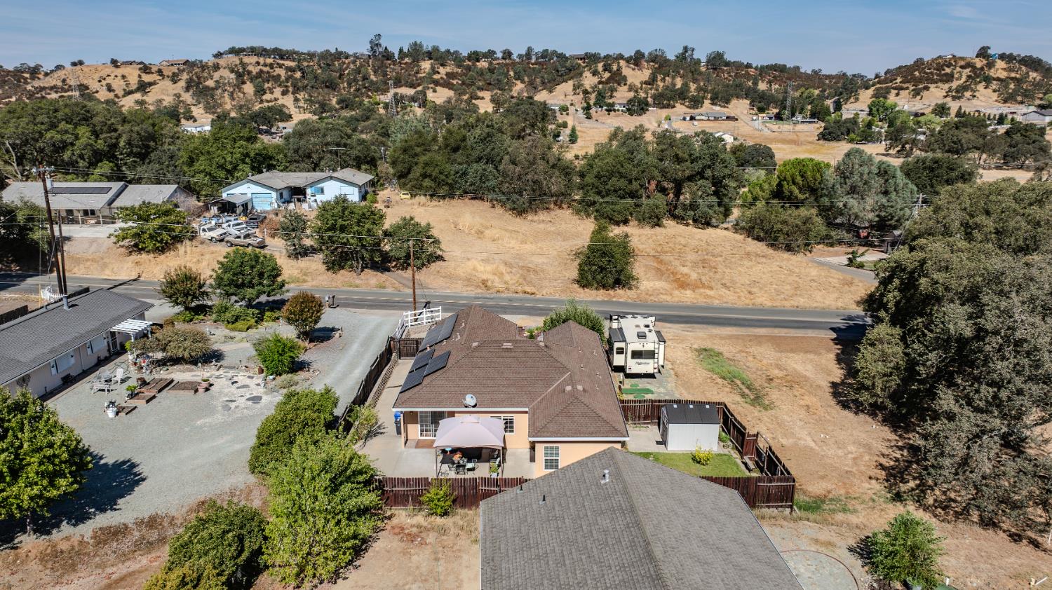 3109 Dunn Road Valley Springs, CA 95252 - Photo 23 of 62 an aerial view of a house with yard