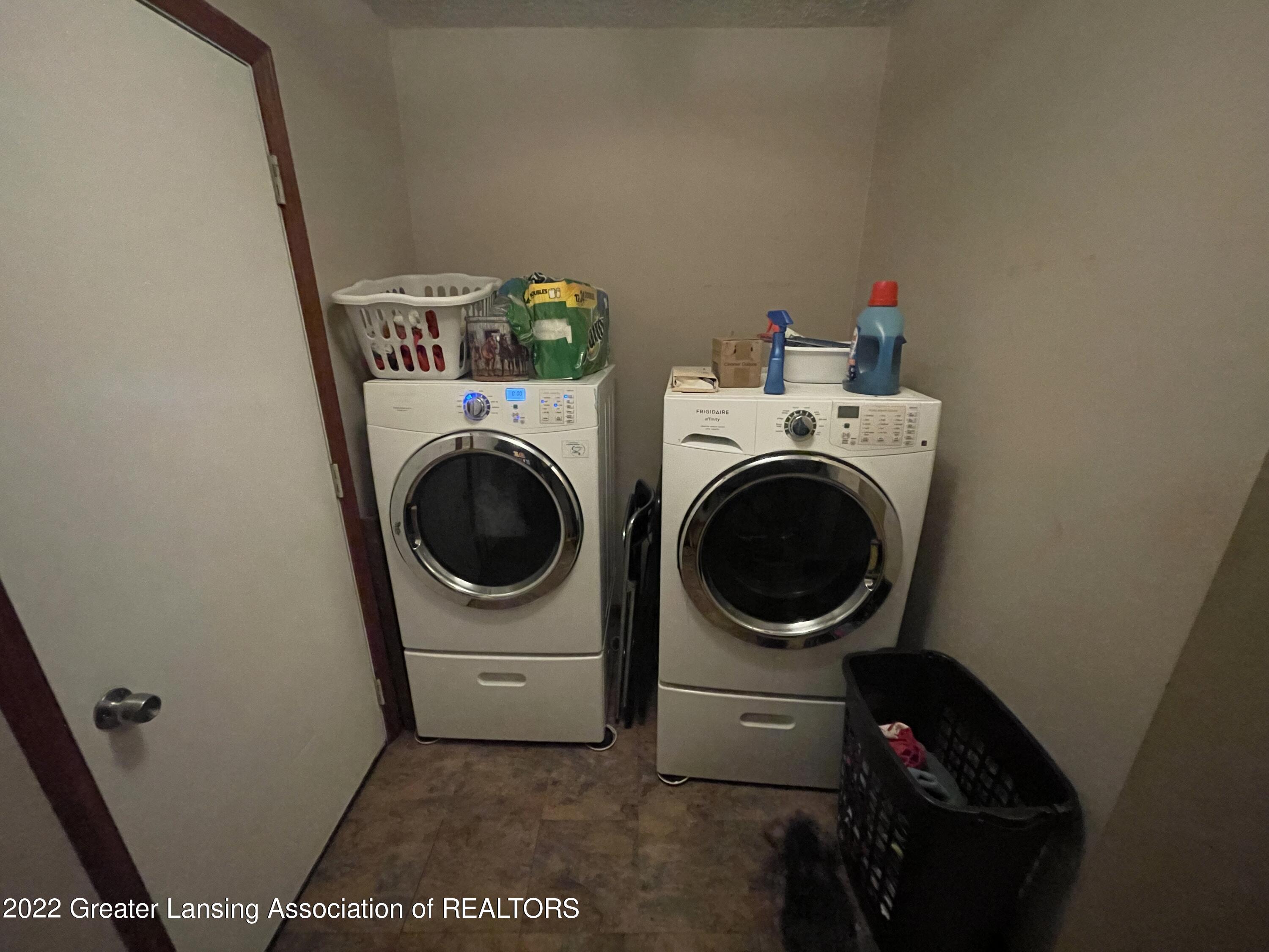 14529 West Howe Road Eagle, MI 48822 - Photo 11 of 29 1st Floor Laundry