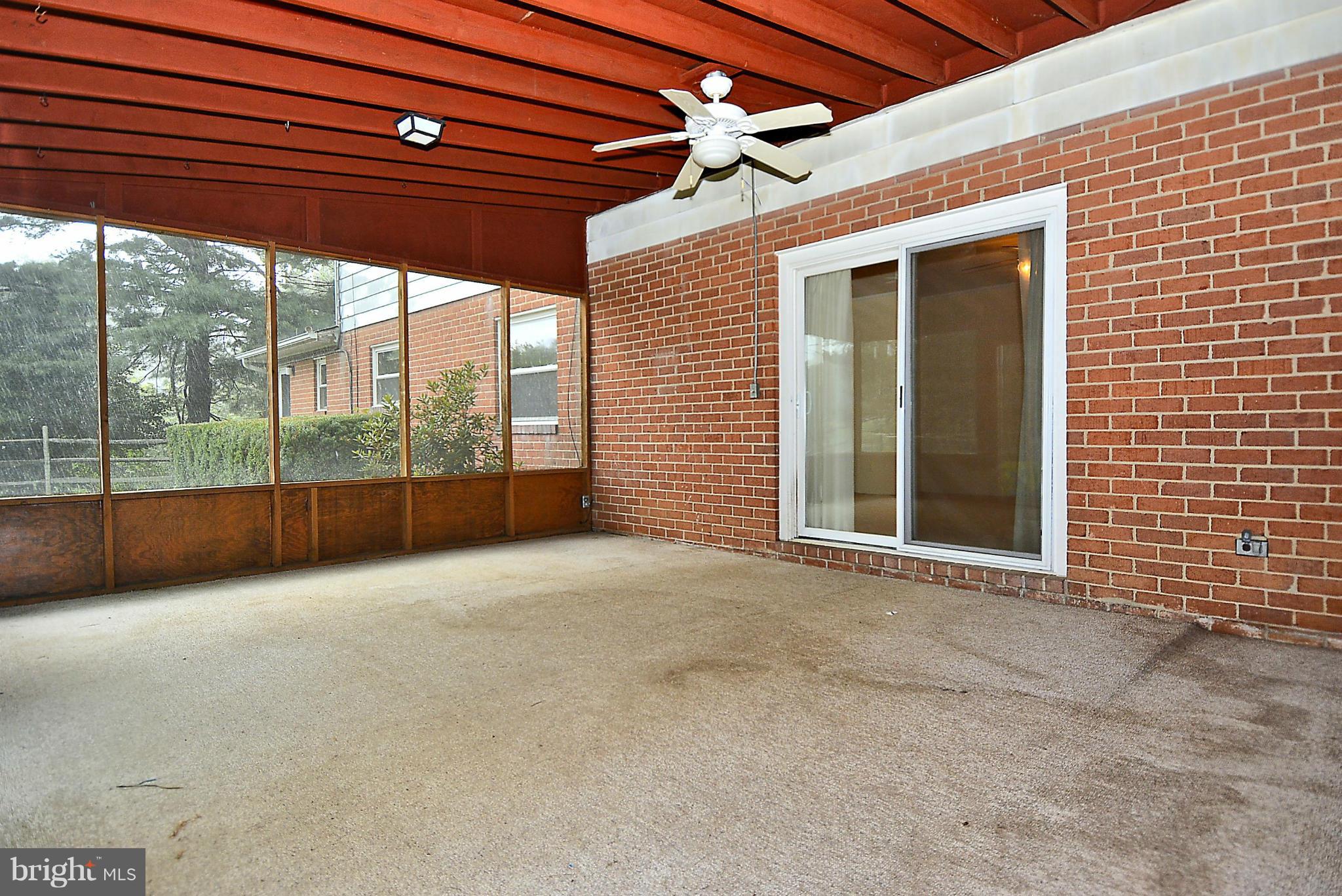 9014 Pittsfield Road Baltimore, MD 21208 - Photo 15 of 30 Screened-In Porch From Family Rooom