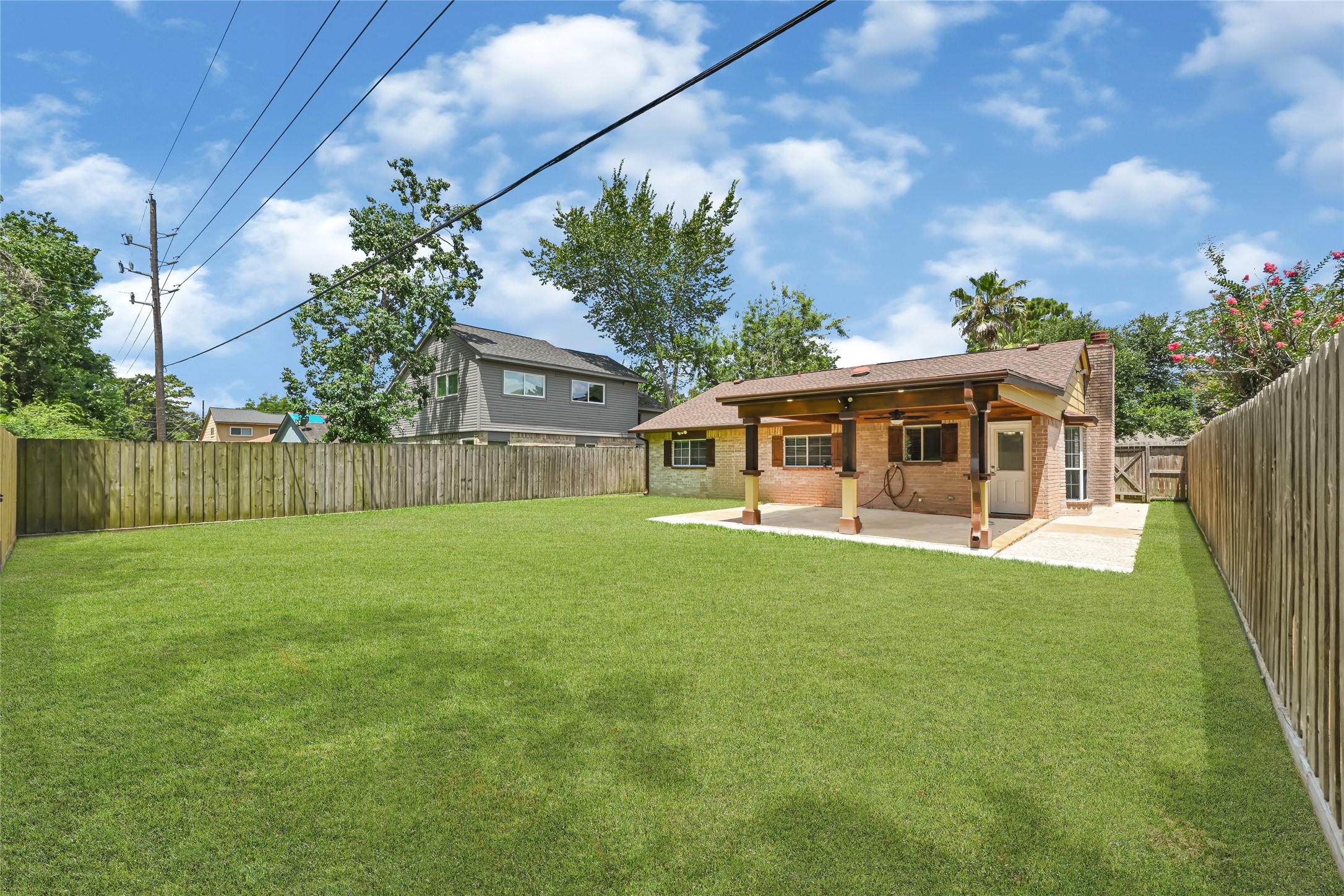 4806 Hickorygate Drive Spring, TX 77373 - Photo 5 of 21 Huge backyard with no back neighbors.