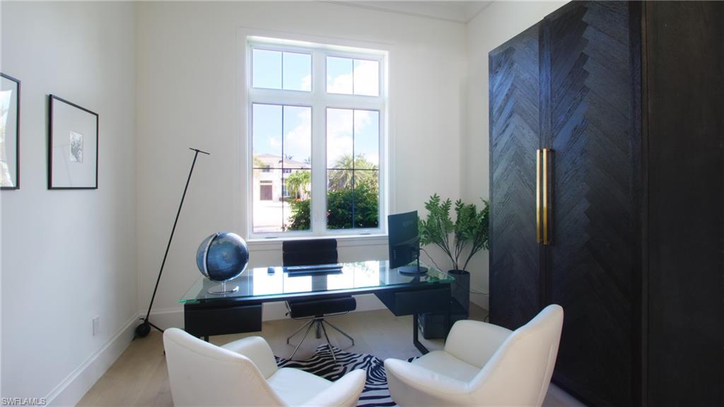 700 Wedge Drive Naples, FL 34103 - Photo 16 of 19 Office space featuring hardwood / wood-style floors