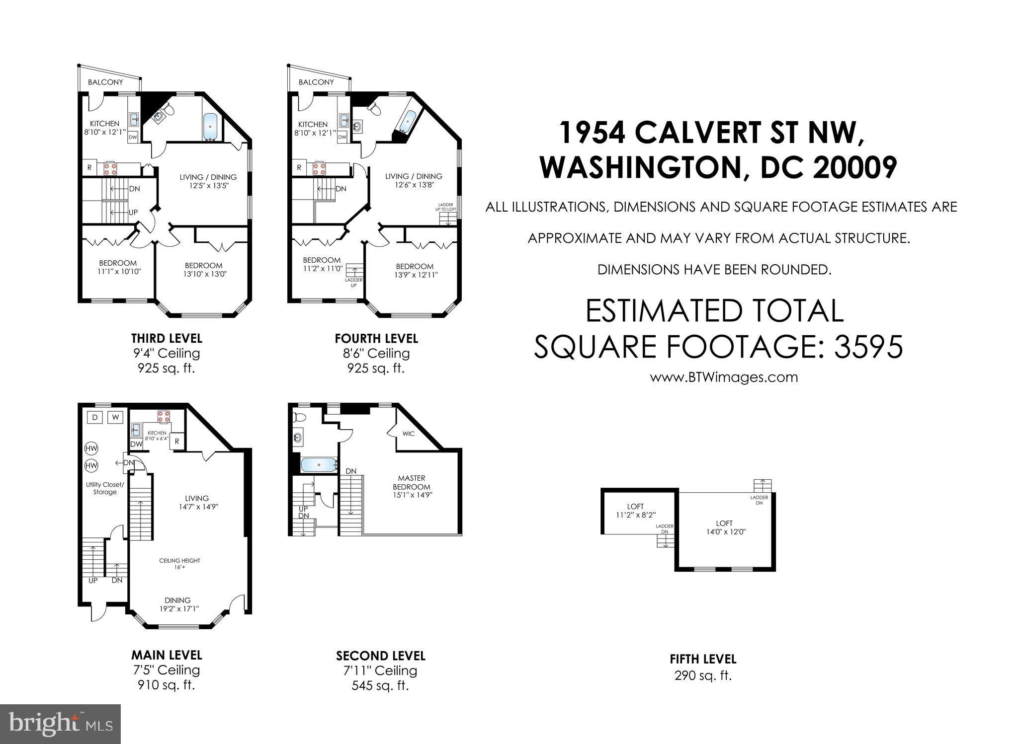 1954 Calvert Street Northwest Washington, DC 20009 - Photo 28 of 28 a picture of a wall with a white building