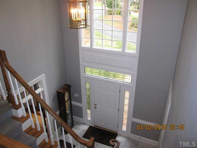 208 Claflin Court Raleigh, NC 27614 - Photo 4 of 22 Beautiful Entry * High ceiling and tiled flooring Foyer