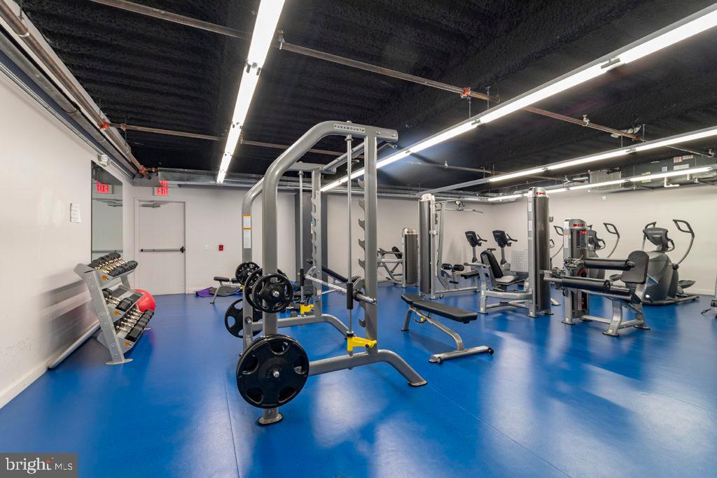 224 Church Street, Unit 406 Philadelphia, PA 19106 - Photo 10 of 14 a view of a room with gym equipment