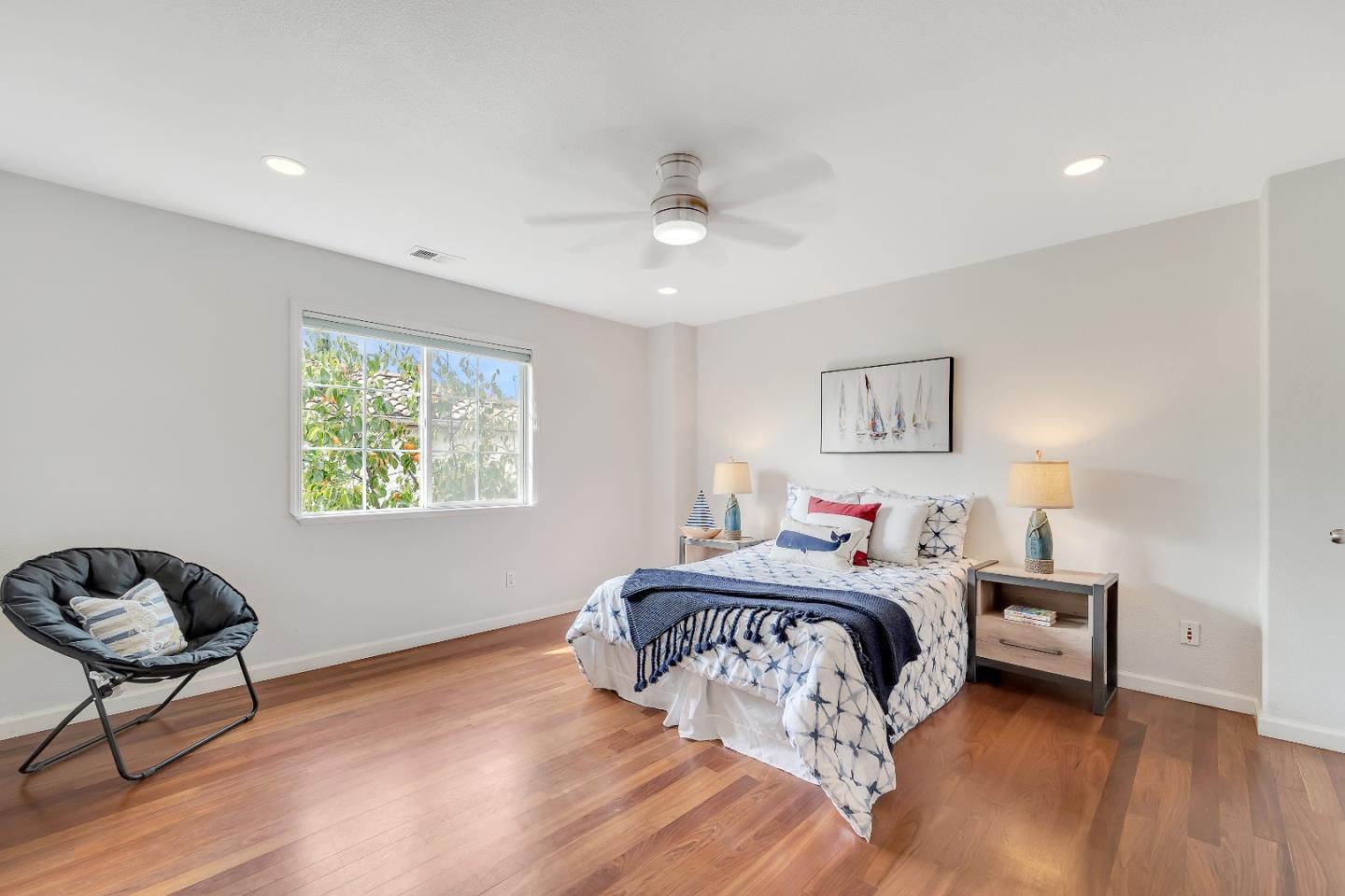 348 Riesling Court Fremont, CA 94539 - Photo 14 of 19 a bedroom with a bed and a chair