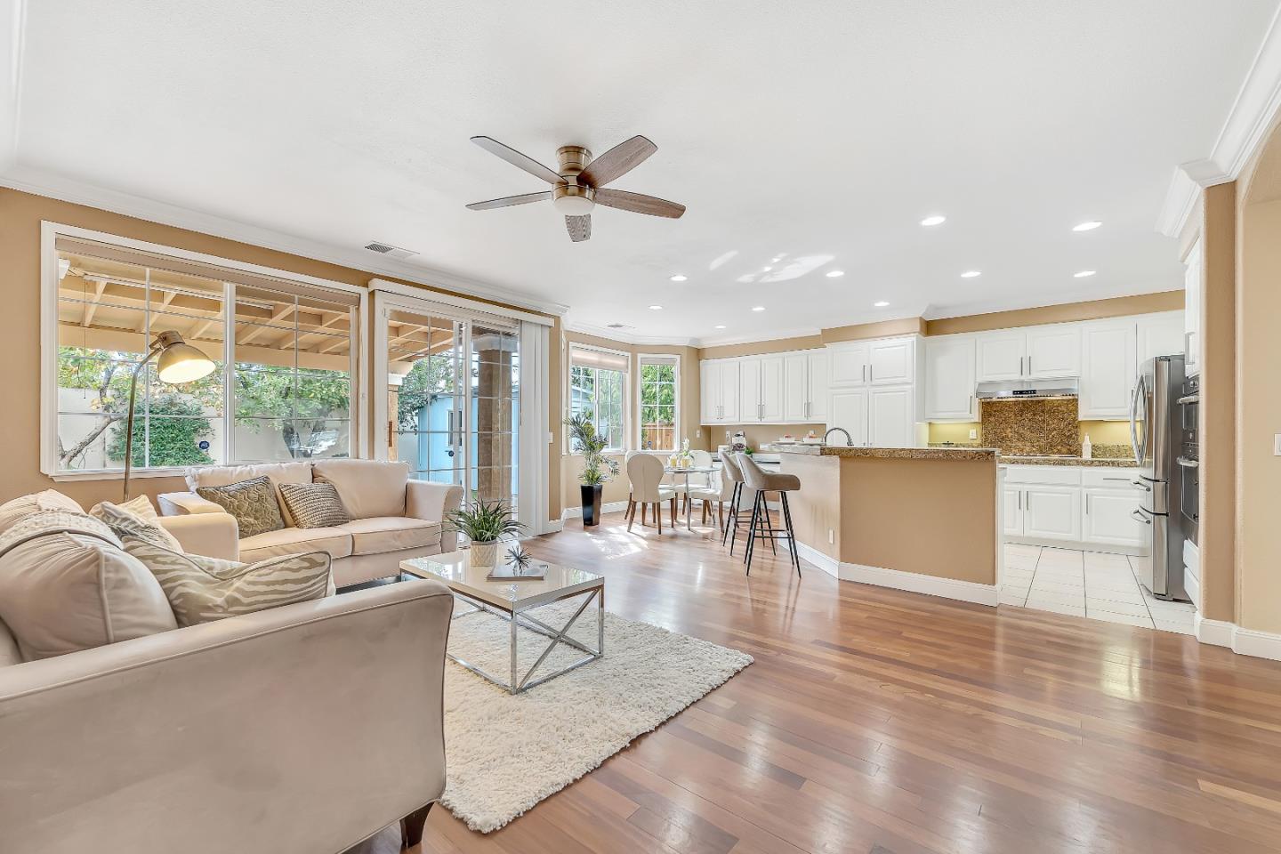 348 Riesling Court Fremont, CA 94539 - Photo 10 of 19 a living room with furniture and a large window