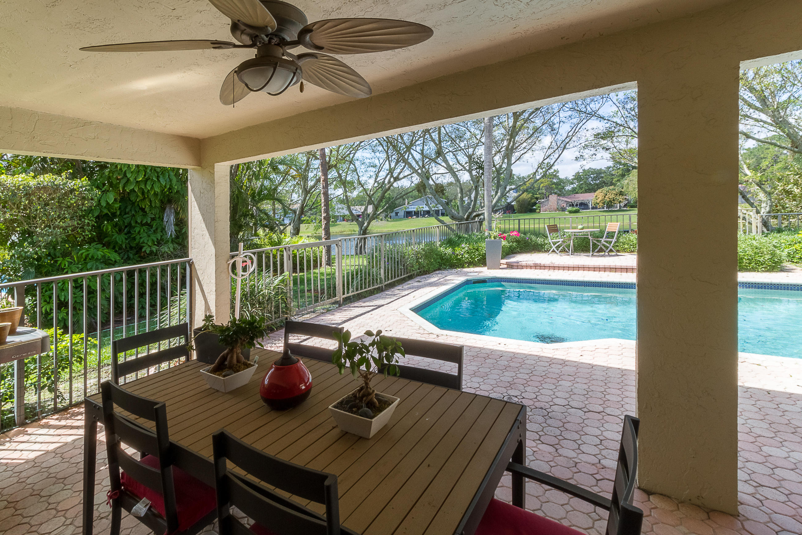 3469 Pine Haven Circle Boca Raton, FL 33431 - Photo 11 of 30 Covered overhang an pool