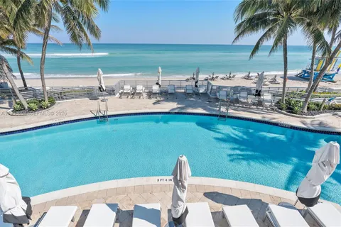 a view of a lake with a ocean view