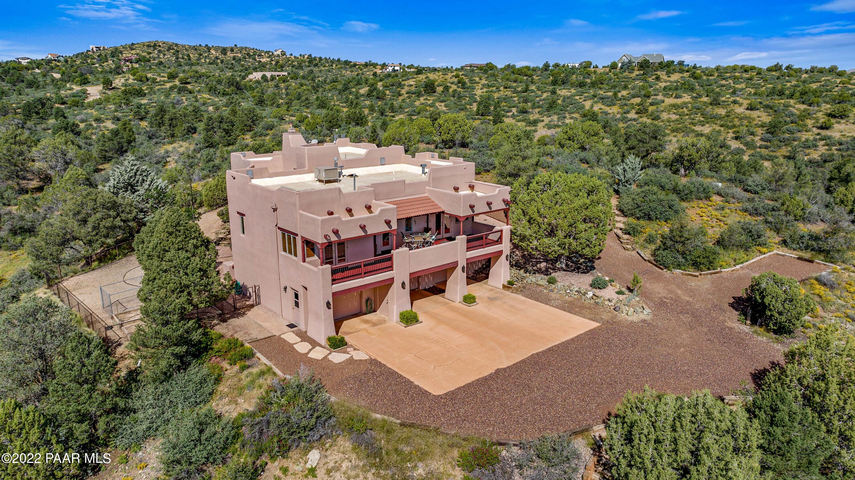12520 North Tri V Ranch Road Prescott, AZ 86305 - Photo 37 of 40 002_Aerial 2