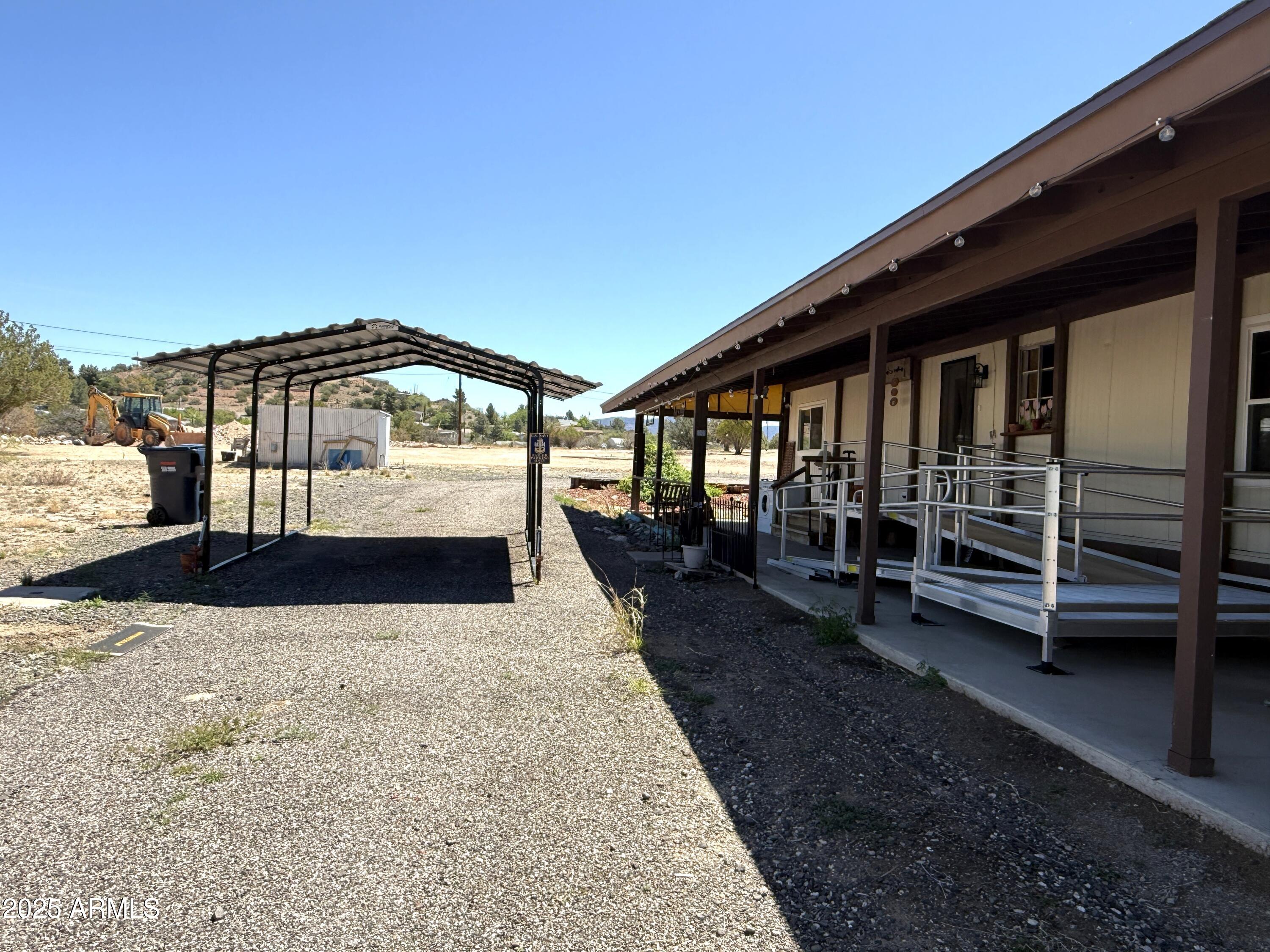 4715 North Drifting Sands Road Rimrock, AZ 86335 - Photo 33 of 39 a view of a house with a yard