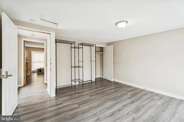 wooden floor in an empty room