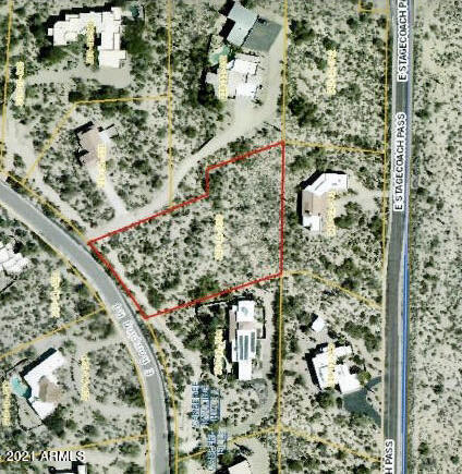 9511 East Romping Road, Unit 107 Carefree, AZ 85377 - Photo 6 of 48 Showing lot lines