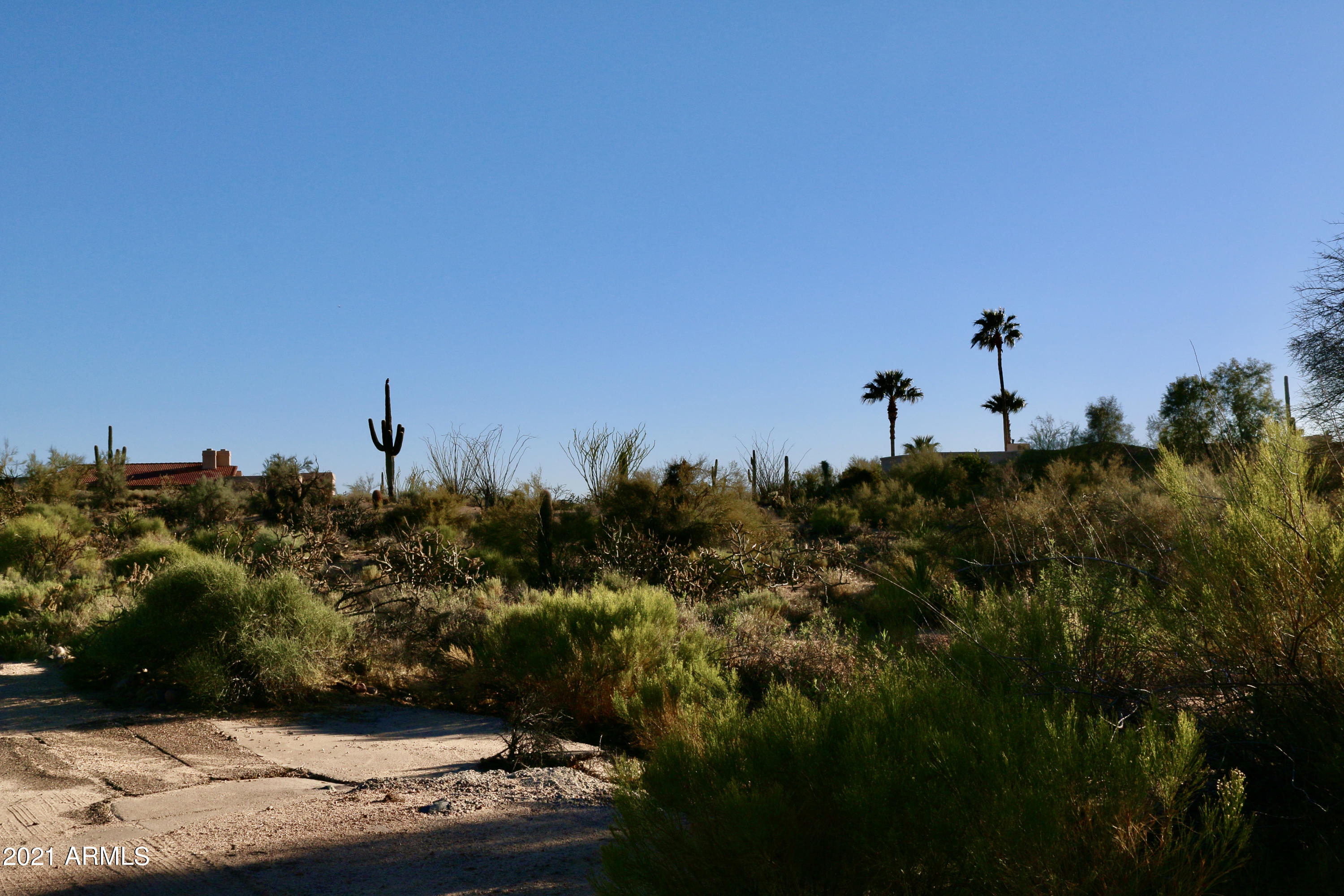 9511 East Romping Road, Unit 107 Carefree, AZ 85377 - Photo 10 of 48 Looking at the lot from the street