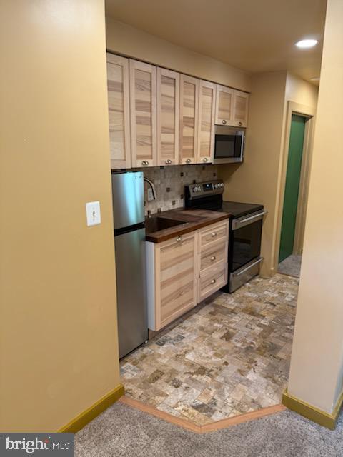 2212 Old Court Road, Unit 1 Pikesville, MD 21093 - Photo 6 of 8 Modern kitchen with sleek finishes.