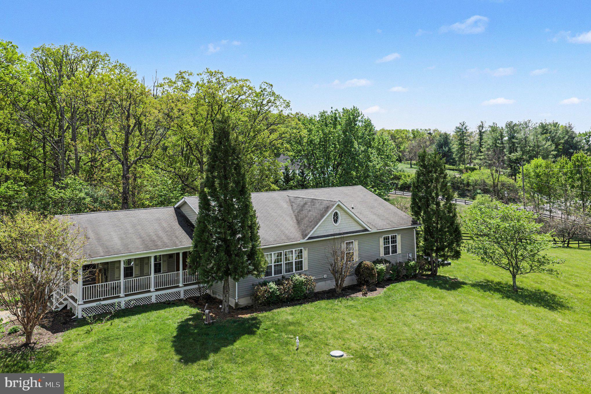 1564 Perry Road Winchester, VA 22602 - Photo 38 of 42 aerial view of a house with garden