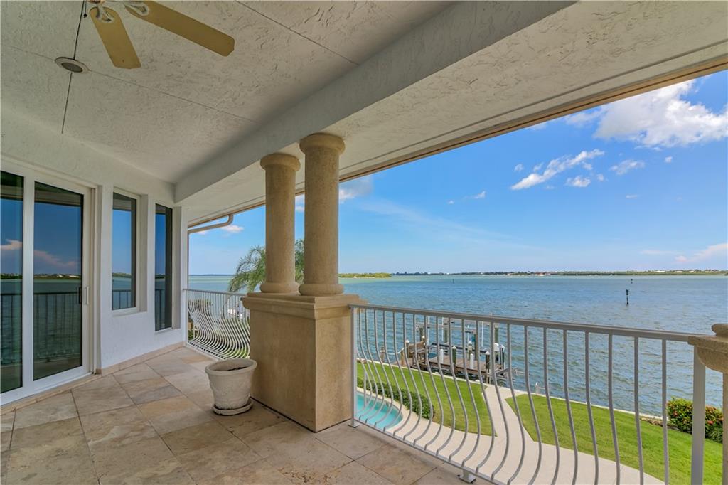 18 Island Road Stuart, FL 34996 - Photo 42 of 58 a view of a balcony with furniture