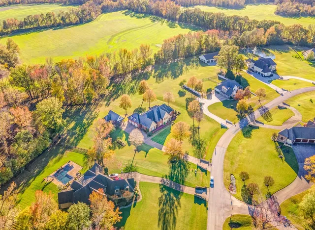 a view of yard with swimming pool