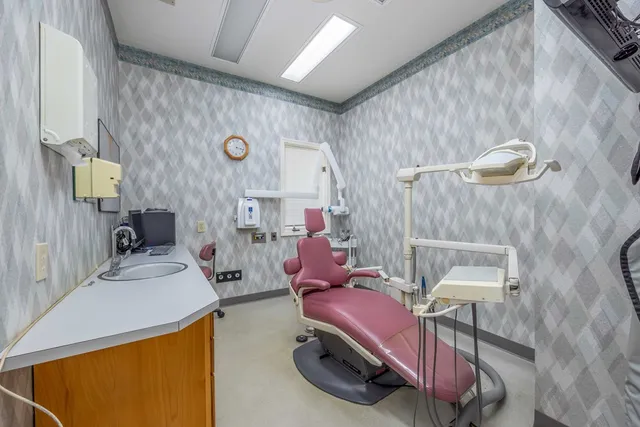 a children room with furniture