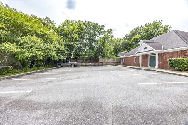 front view of a house with a street