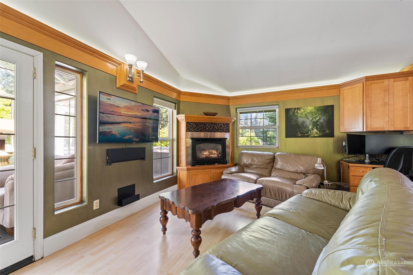 23220 49th Avenue Southeast Bothell, WA 98021 - Photo 14 of 40 a living room with furniture large window and wooden floor