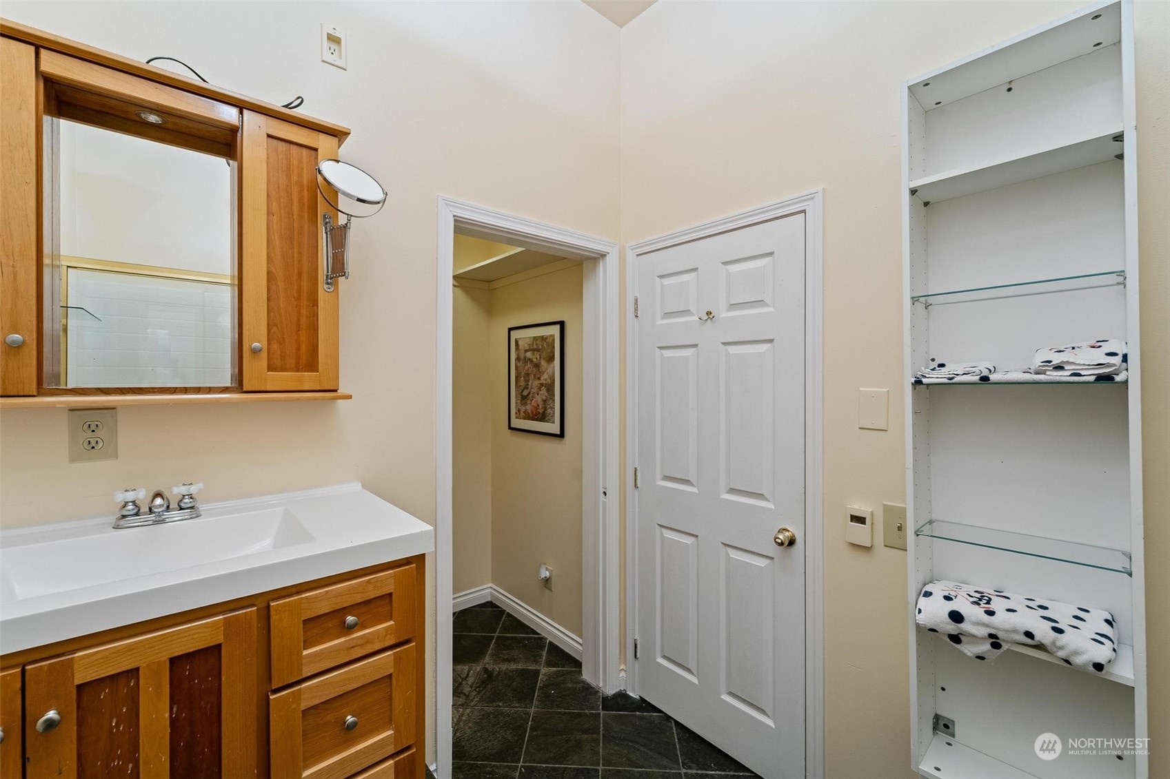 23220 49th Avenue Southeast Bothell, WA 98021 - Photo 7 of 40 a bathroom with a sink and a mirror
