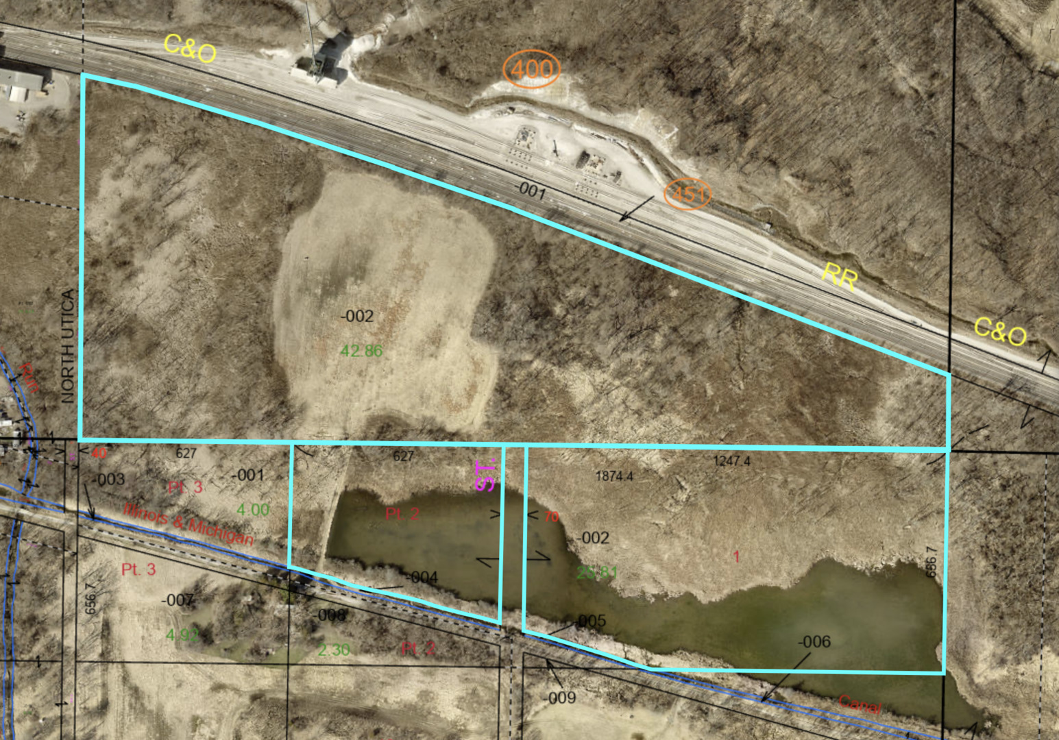 0 Towpath Road Utica, IL 61373 - Photo 8 of 8 a wooden bench sitting on top of a building