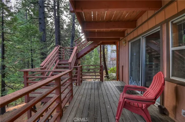 a view of outdoor space with seating area
